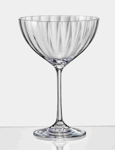 Waterfall Crystal Coupe - Set of 6