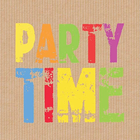 Cocktail Napkins: Party Time