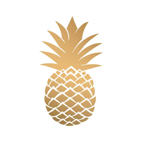 Cocktail Napkins: Golden Pineapple