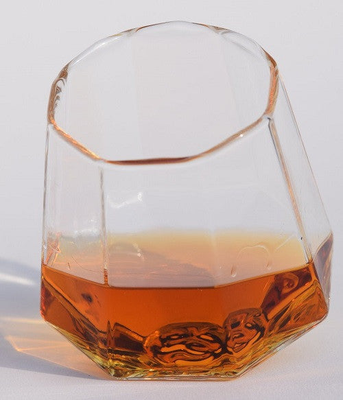 Diamond Shaped Whiskey Glass (Set of Two)